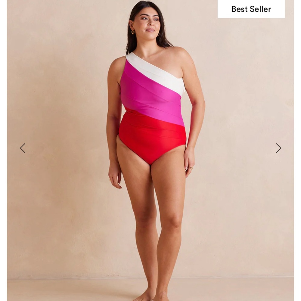 Set of Summersalt sidestroke swimsuit EUC 20 and NWT swim skirt 1x